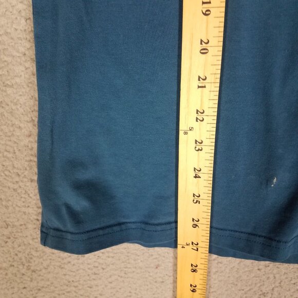 Gymshark T-Shirt Adult Medium Blue Gym Workout Active Casual Crewneck Basic - Picture 6 of 8